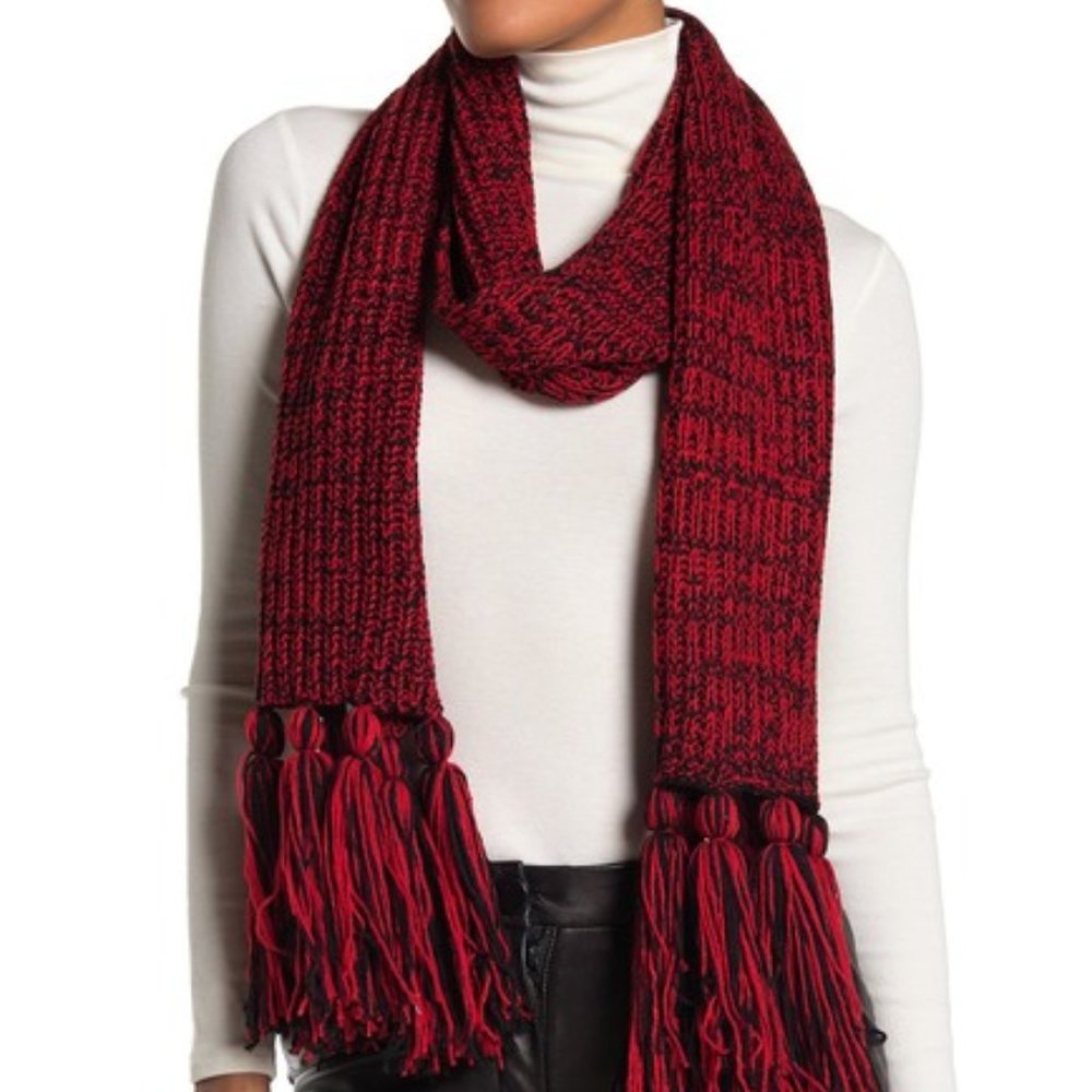 Calvin Klein Chunky Marled Knit Scarf NEW